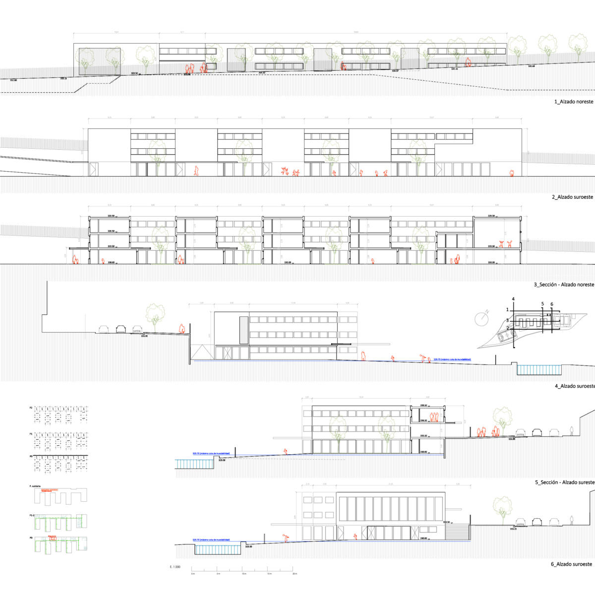 Panel de presentación 2. Programa funcional y materialidad.